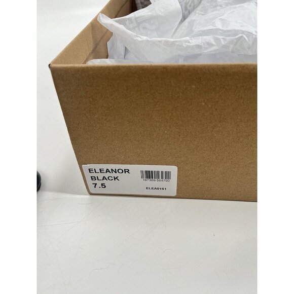 Steve Madden Eleanor Black Mesh Sock Boots Heels Sz 7.5 - Picture 4 of 6